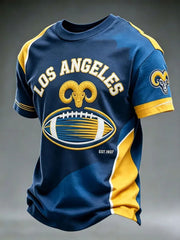 Men's Football Short Sleeves T-shirt