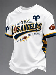 Men's Football Short Sleeves T-shirt