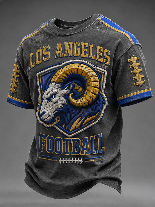 Men's Football Los Angeles Printed T-shirt