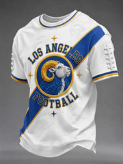 Men's Football Los Angeles Printed T-shirt