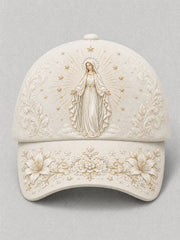 Unisex Assumption of Mary Faith Art Printed Cap