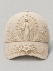 Unisex Assumption of Mary Faith Art Printed Cap
