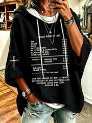 Women’s Faith Print Short-Sleeve Hoodie