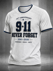 Men's 9.11 Never Forget Printed T-shirt