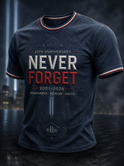 Men's 9.11 Never Forget Printed T-shirt