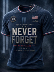 Men's 9.11 Never Forget Printed T-shirt