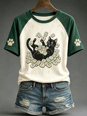 Women's Cat Mahjong T-Shirts