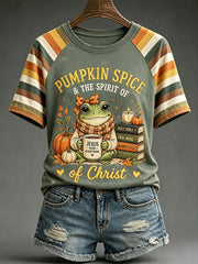 Women's 'Pumpkin Spice and The Spirit of Christ' T-shirts