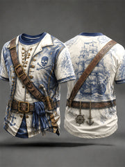 Men's Pirate Print T-Shirts