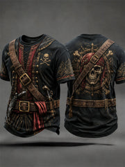Men's Pirate Print T-Shirts