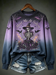 Women's Meet Me At Salem Regular Sweatshirt