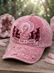 Vintage Magic For A Cause Witches Print Unisex Hat