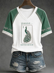 Women's Mahjong Halloween Casual T-Shirt