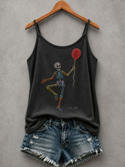 Women's Gothic Skull Tank Top