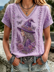 Women's Alzheimer's Awareness Short-sleeved T-shirt