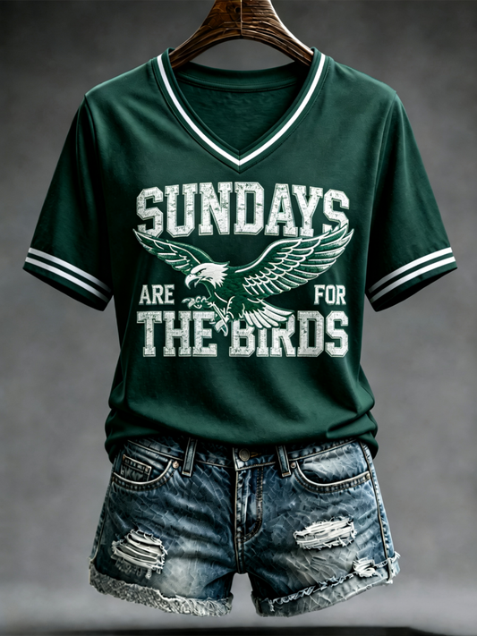 Women's Football Gameday Gift For Football Fans short-sleeved T-shirt