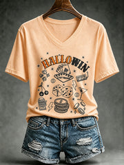Women's Las Vegas Halloween Print T-shirt