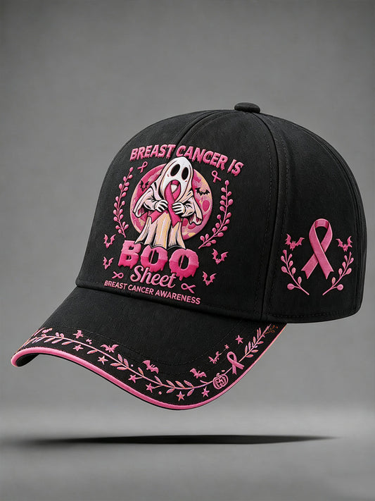 Unisex  Breast Cancer Is Boo Sheet Hat
