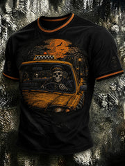 Men's Halloween Printed T-shirt