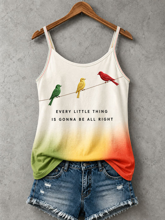 Women's Every Little Thing Is Gonna Be All Right Tank Top