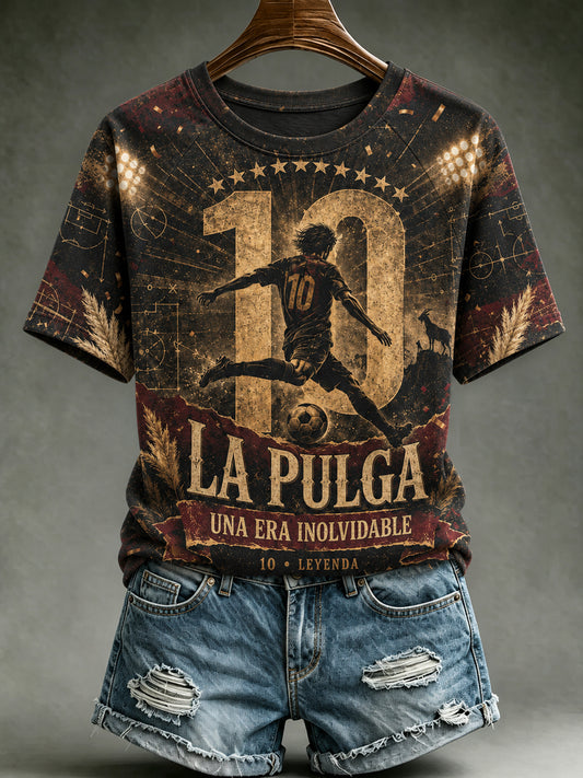 Women's Soccer Legend Retire Memorial Casual Short Sleeve T‑Shirt
