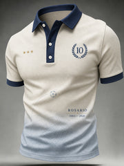 Men's Soccer Legend Retire Memorial Casual Short Sleeve Top