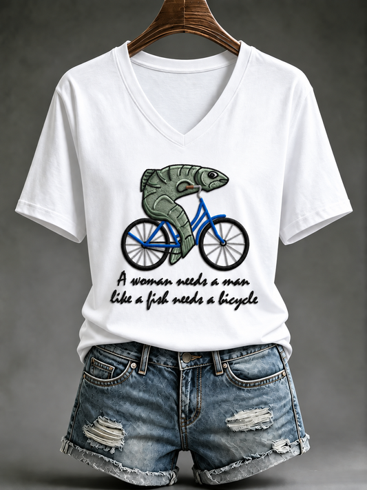 Women's Feminist Godmother Short-sleeved T-shirt