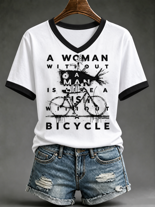 Women's Feminist Godmother Short-sleeved T-shirt