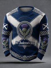 Men's St Andrew’s Day Waffle Top