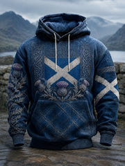 Men's Scotland St. Andrew's Day Printed Hoodie