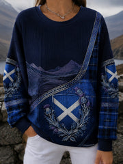 Women's Scotland St. Andrew's Day Printed Sweatshirt