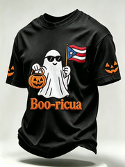 Men's Halloween in Puerto Rico Printed short sleeves t-shirt