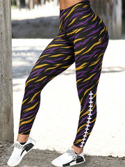 Women's College Football Fan Leggings