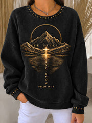 Women's Be Still And Know Sweatshirt