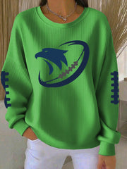 Women's American football sweatshirt