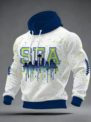 Men's American football hoodie