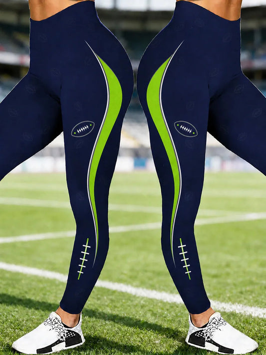 Women's Football Gameday Gift For Football Fans Leggings