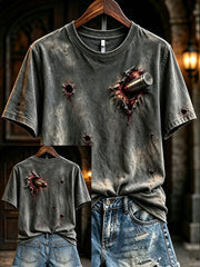 Women's Halloween Bullet Bloody T-Shirts