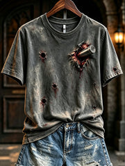 Women's Halloween Bullet Bloody T-Shirts