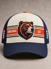Unisex Chicago Football Lover Printed Hat