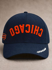 Unisex Chicago Football Lover Printed Hat